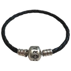 Pandora Braided Leather Bracelet
